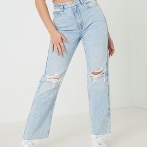 Garage straight fit with rips